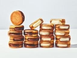 【冬季限定】SNOWSAND生朱古力夾心餅（白朱古力 5入）「企業客戶新年獨家優惠」